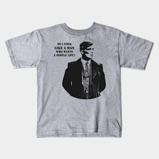 Grit And Glamour Women Of The Peaky Blinders Era Kids T-Shirt